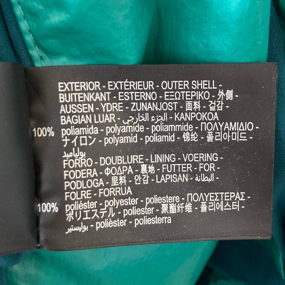 Zara Coated Windbreaker/Rain Jacket Style Bomber Jacket - Picture 15 of 16
